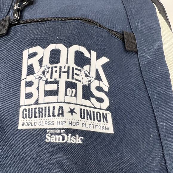 2007 Rock the Bells Concert Merch Backpack Navy Mesh - Picture 7 of 8
